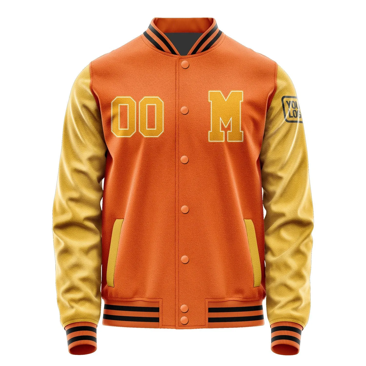 Custom Orange Yellow Jacket sold by Tailorly product image thumbnail 4