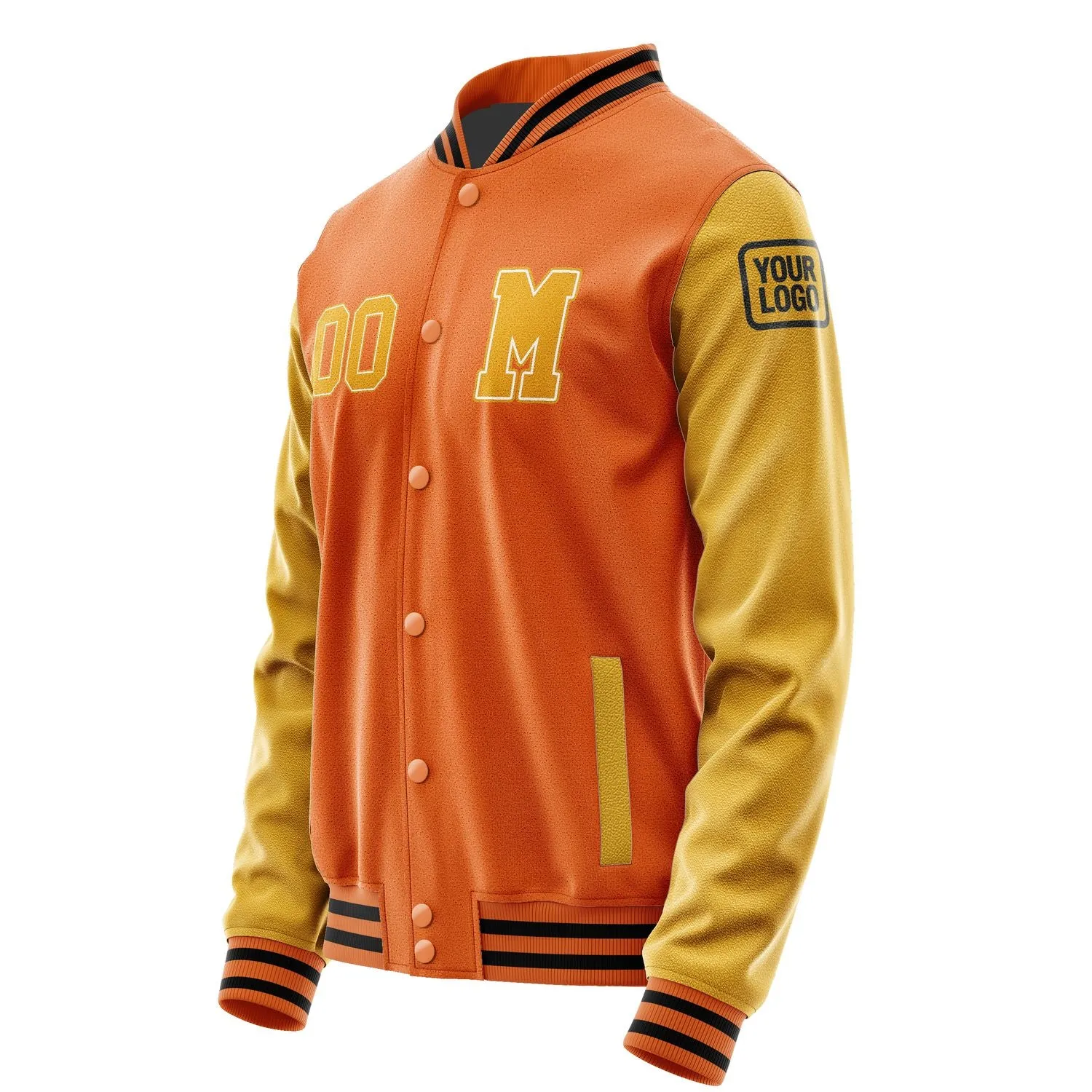 Custom Orange Yellow Jacket sold by Tailorly product image thumbnail 2