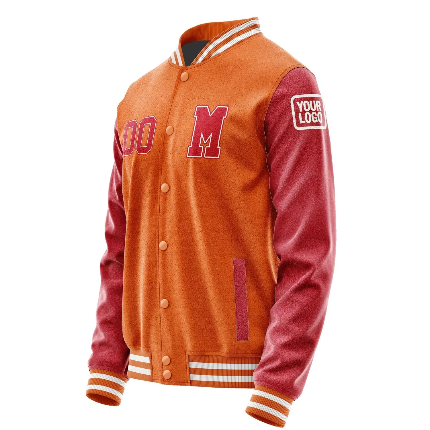 Custom Orange Red Jacket sold by Tailorly product image thumbnail 2
