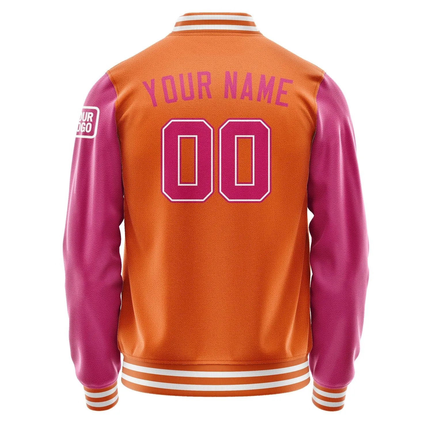 Custom Orange Pink Jacket sold by Tailorly product image thumbnail 3