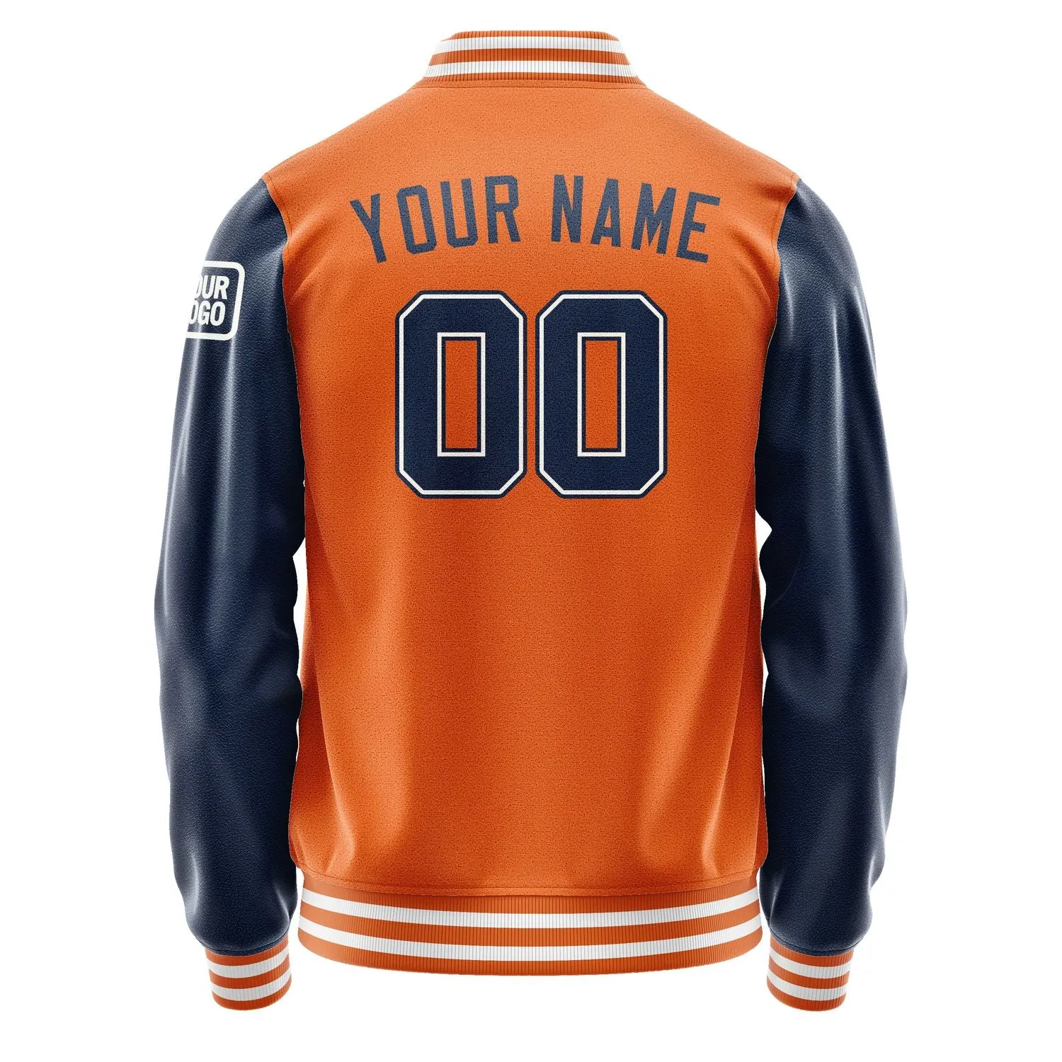 Custom Orange Blue Jacket sold by Tailorly product image thumbnail 3