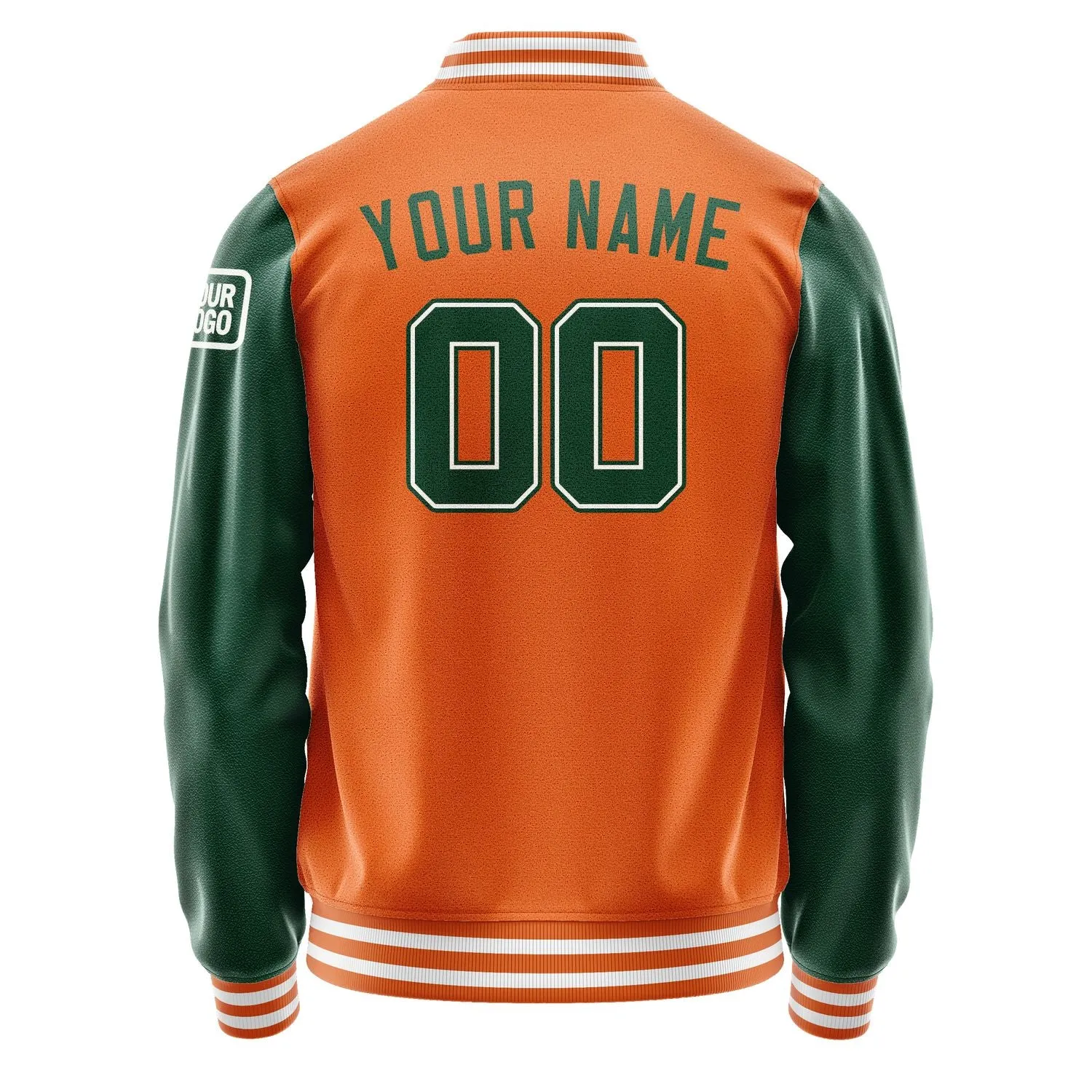 Custom Orange Green Jacket sold by Tailorly product image thumbnail 3