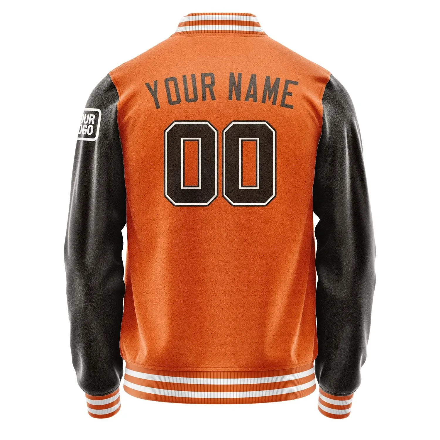 Custom Orange Brown Jacket sold by Tailorly product image thumbnail 3