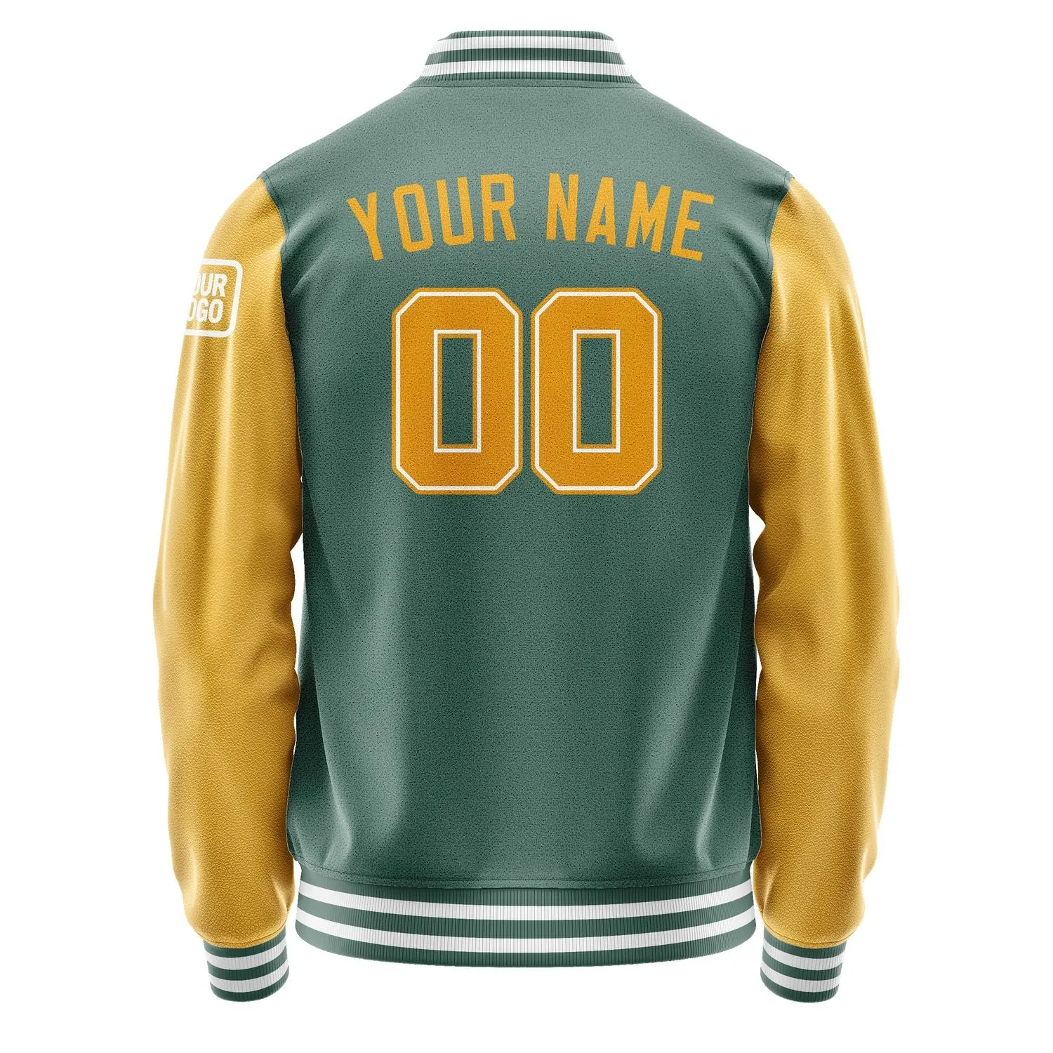 Custom Blue Green Yellow Jacket sold by Tailorly product image thumbnail 3