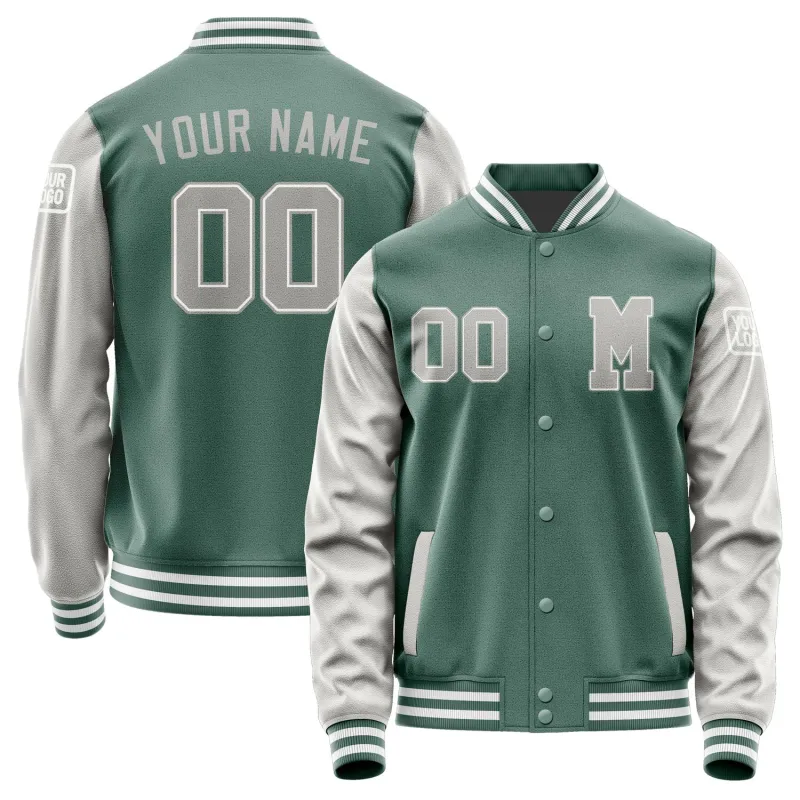 Custom Blue Green Gray Jacket sold by Tailorly