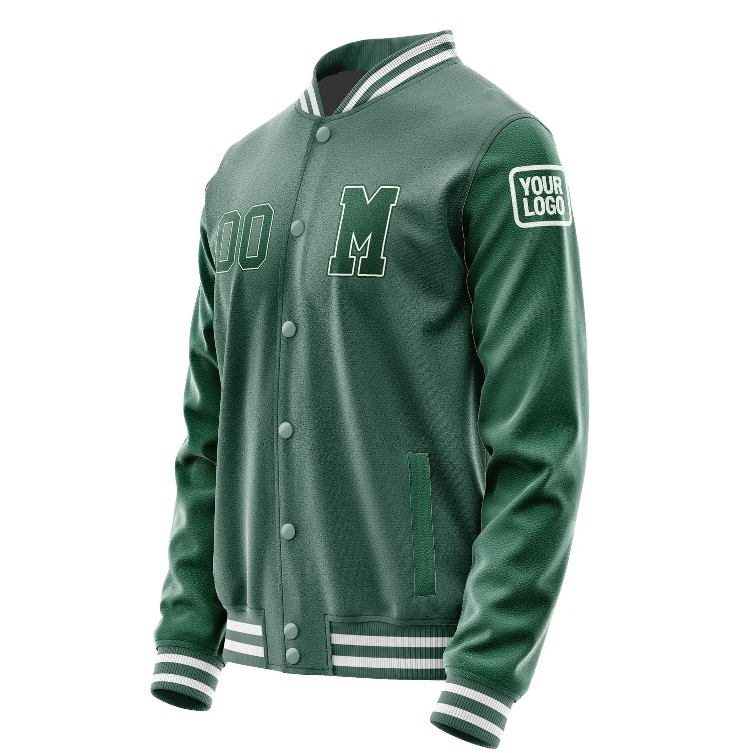 Custom Blue Green Green Jacket sold by Tailorly product image thumbnail 2