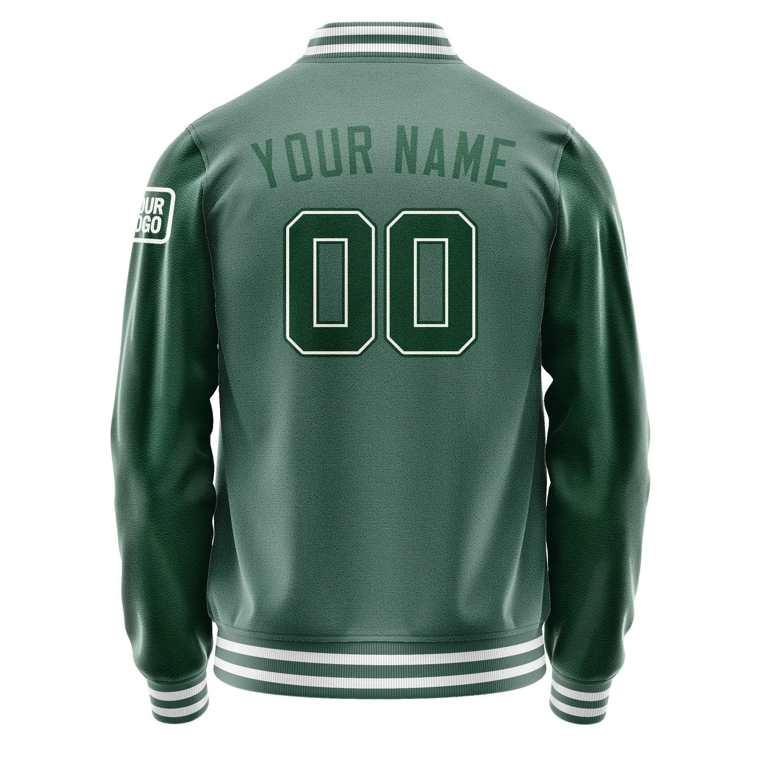 Custom Blue Green Green Jacket sold by Tailorly product image thumbnail 3