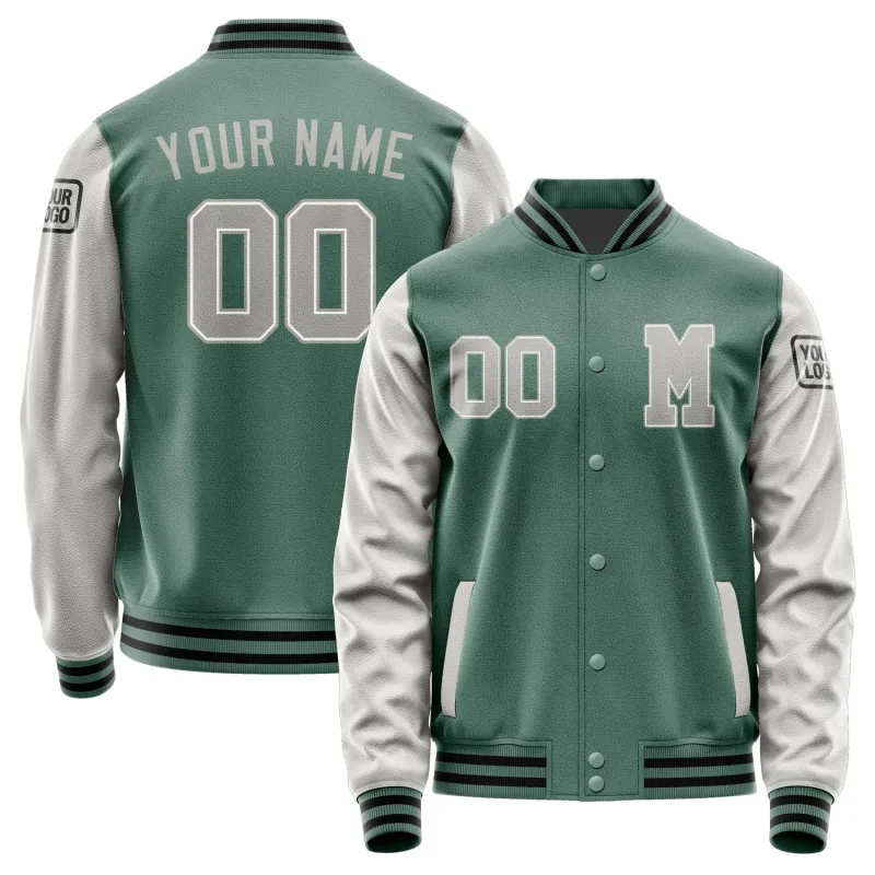 Custom Blue Green Gray Jacket sold by Tailorly