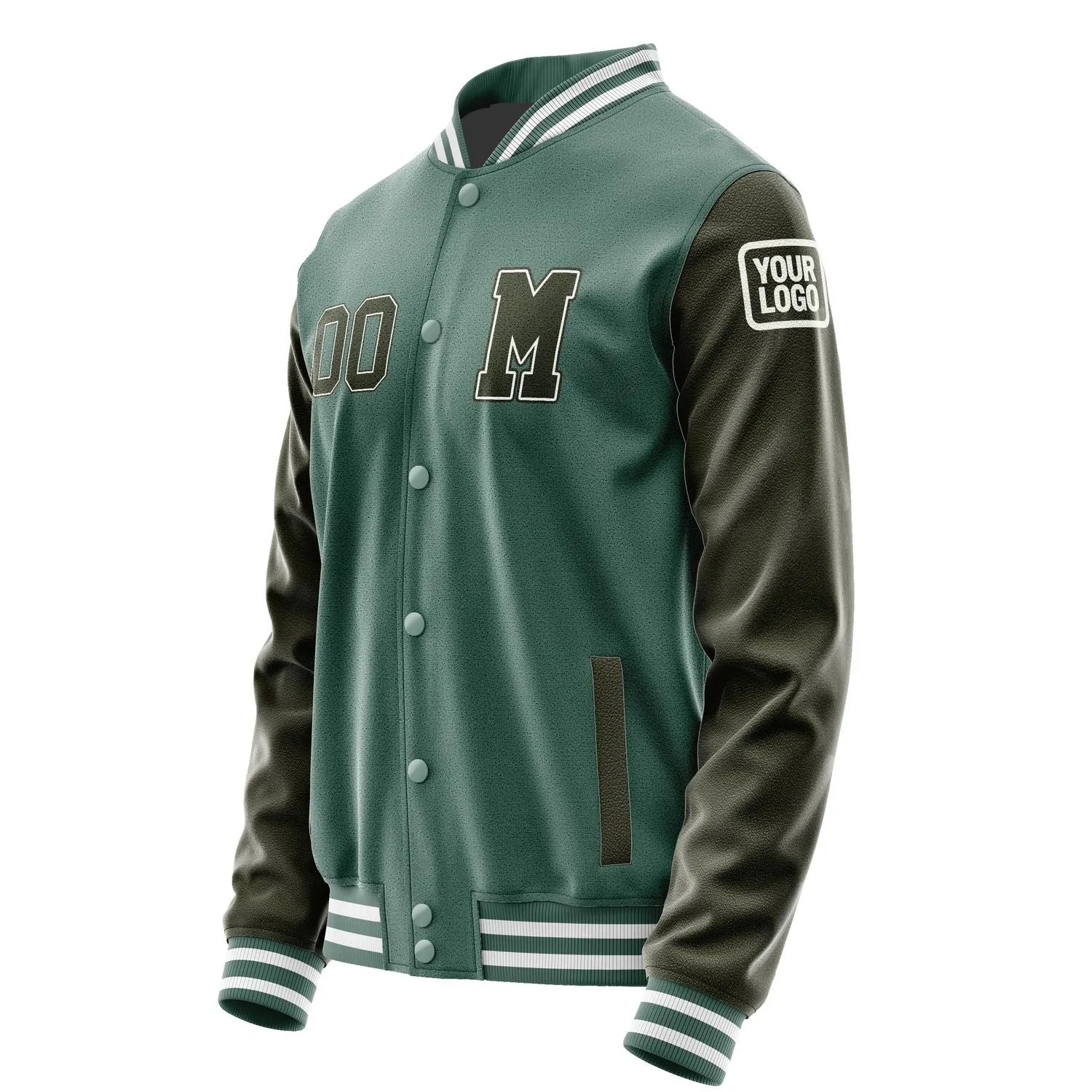 Custom Blue Green Dunkles Jacket sold by Tailorly product image thumbnail 2