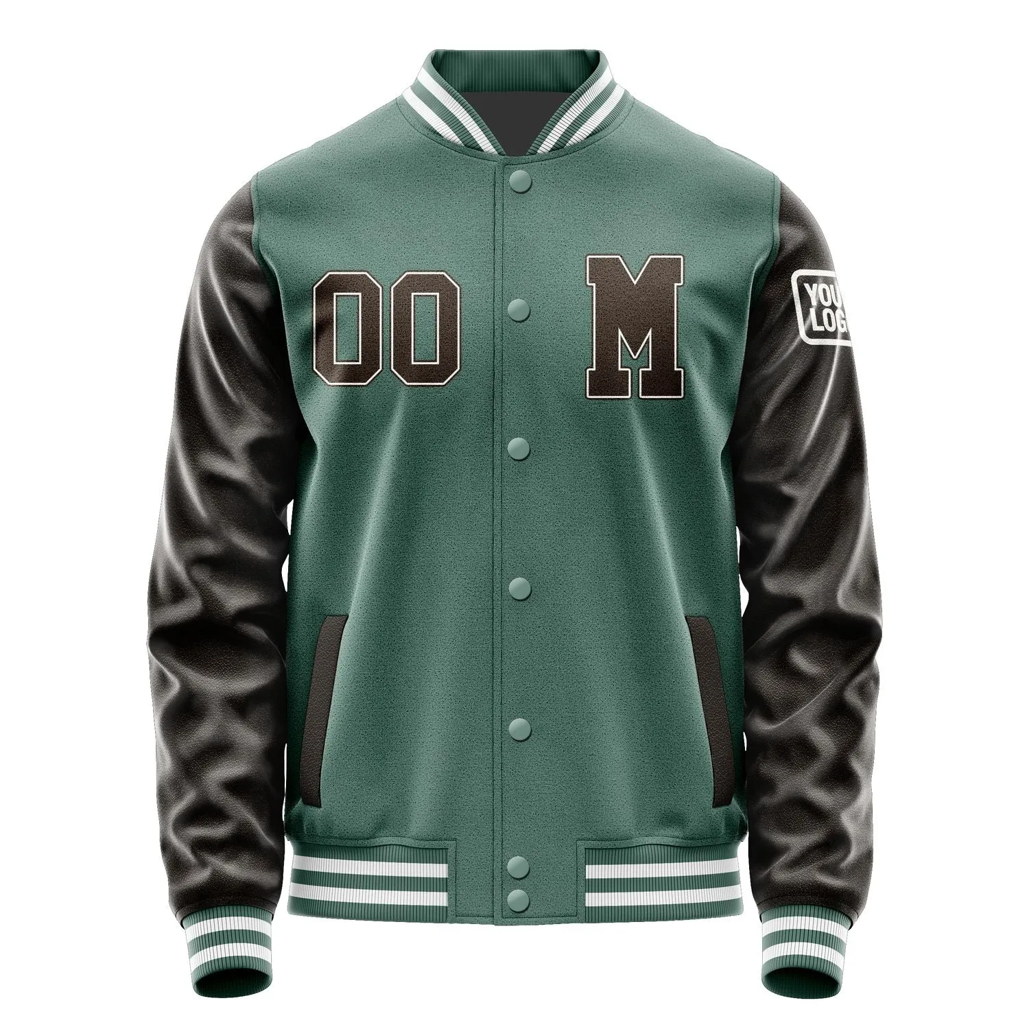 Custom Blue Green Brown Jacket sold by Tailorly product image thumbnail 4