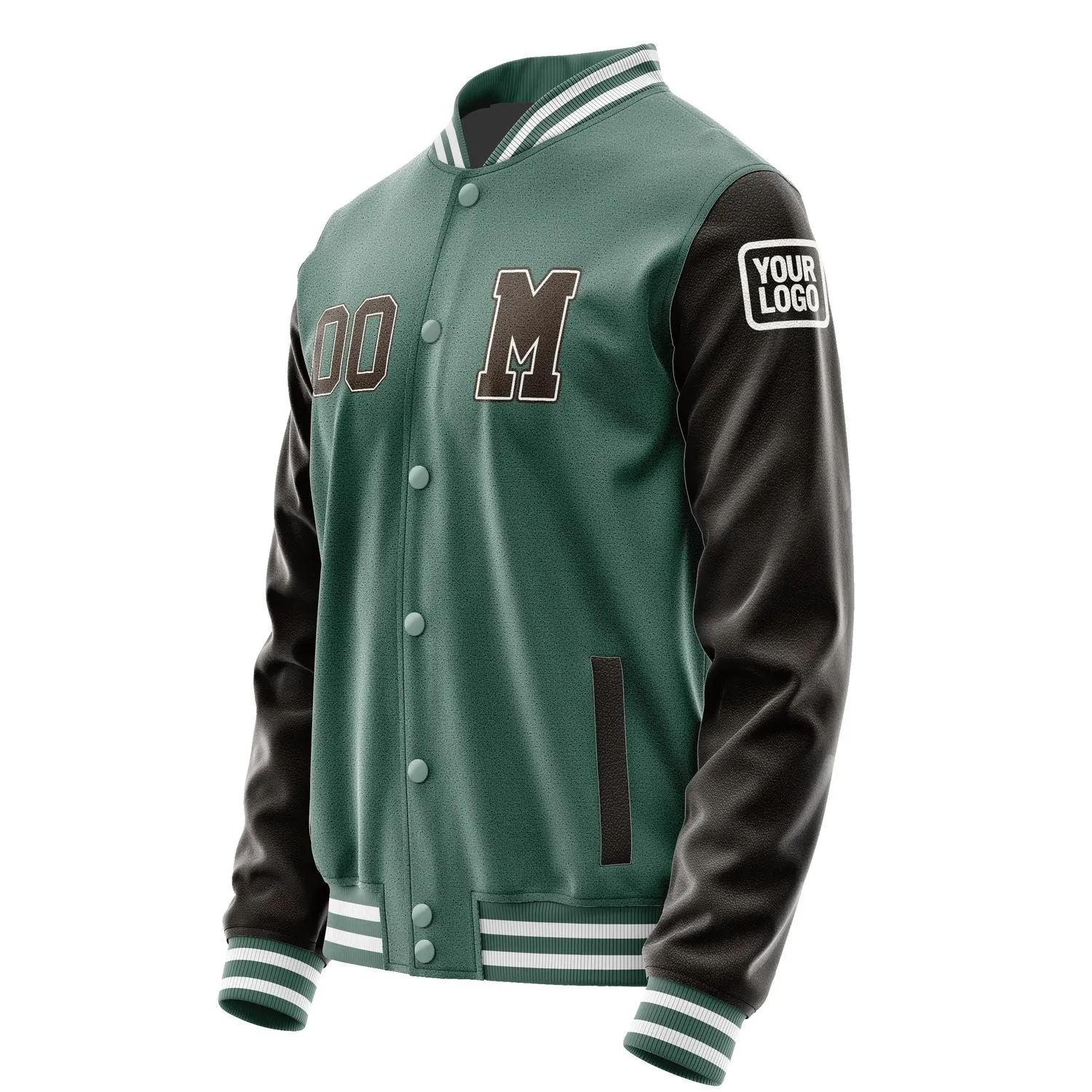 Custom Blue Green Brown Jacket sold by Tailorly product image thumbnail 2