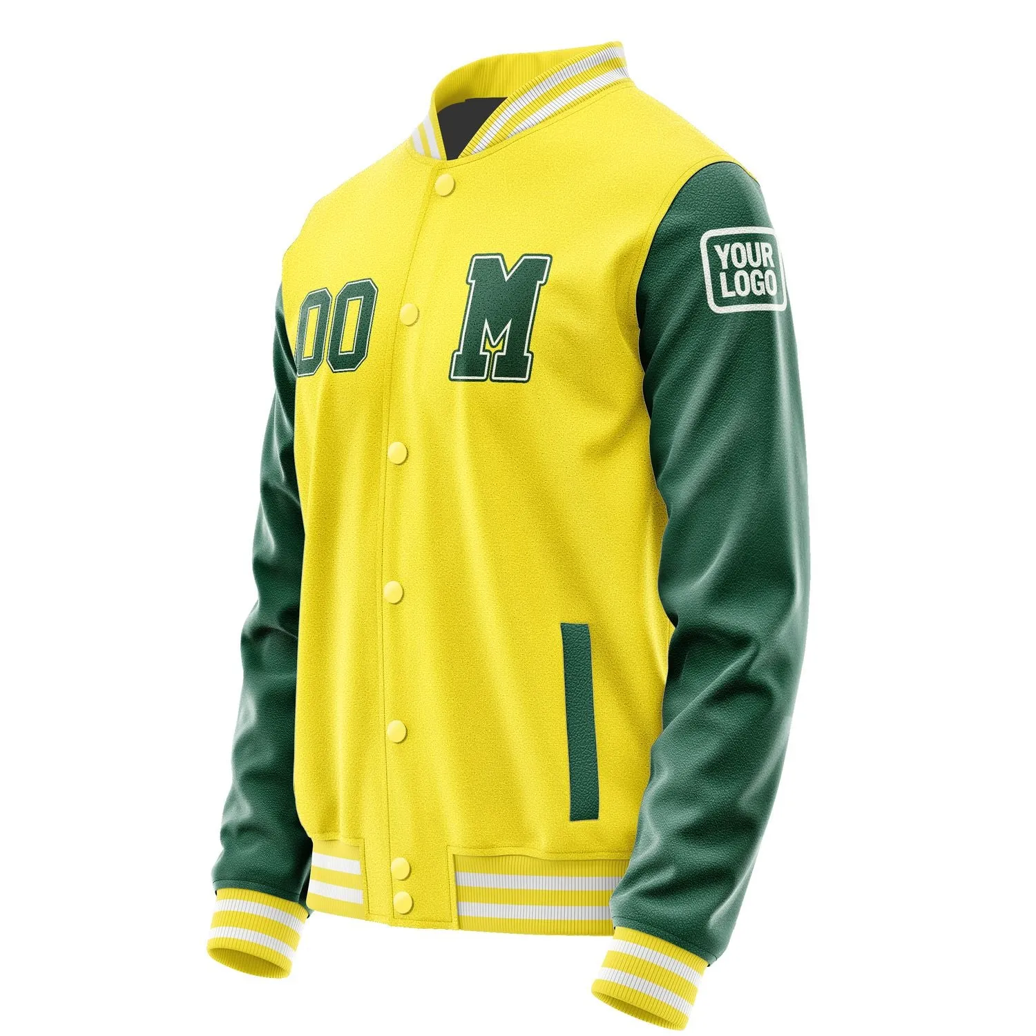 Custom Light Yellow Green Jacket sold by Tailorly product image thumbnail 2