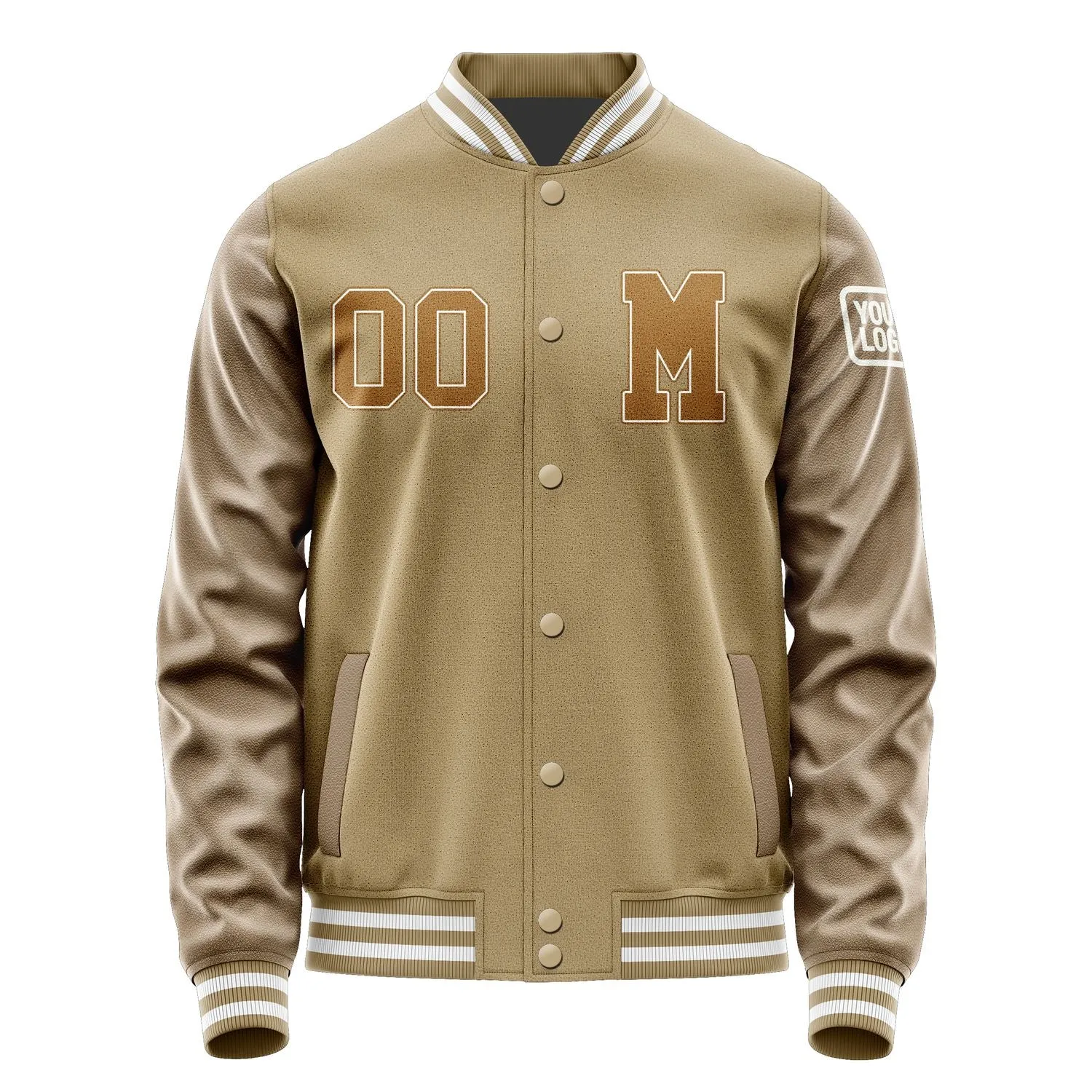 Custom Light Khaki Khaki Jacket sold by Tailorly product image thumbnail 4