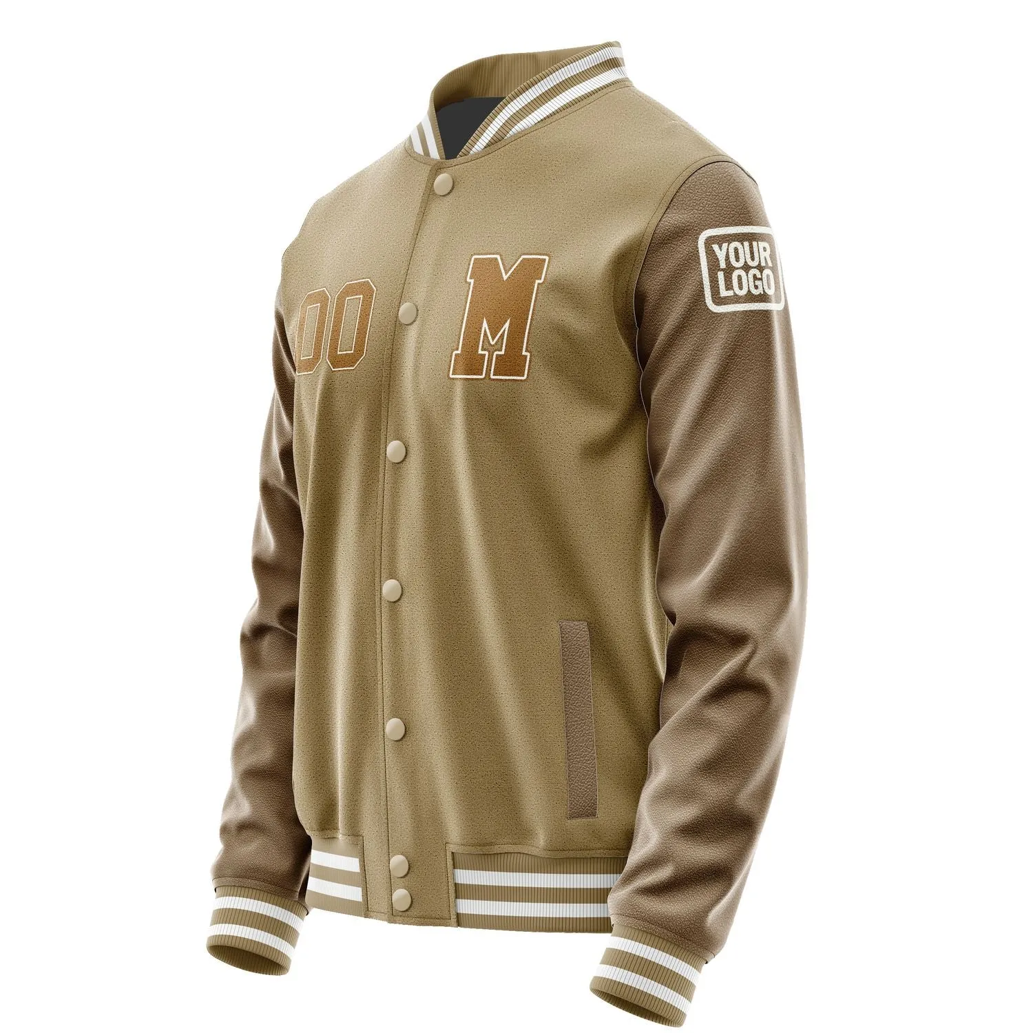 Custom Light Khaki Khaki Jacket sold by Tailorly product image thumbnail 2