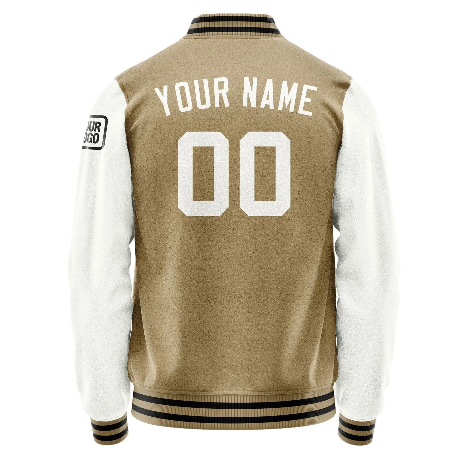 Custom Light Khaki White Jacket sold by Tailorly product image thumbnail 3