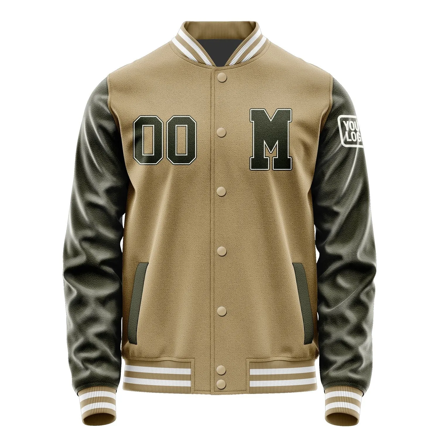Custom Light Khaki Dunkles Jacket sold by Tailorly product image thumbnail 4