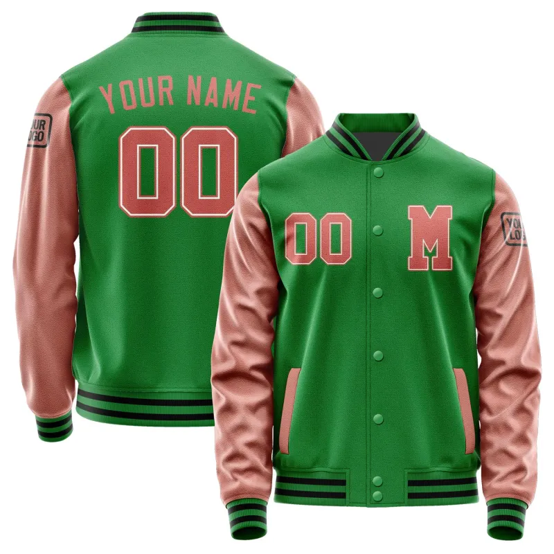 Custom Emerald Green Copper Rose Jacket sold by Tailorly