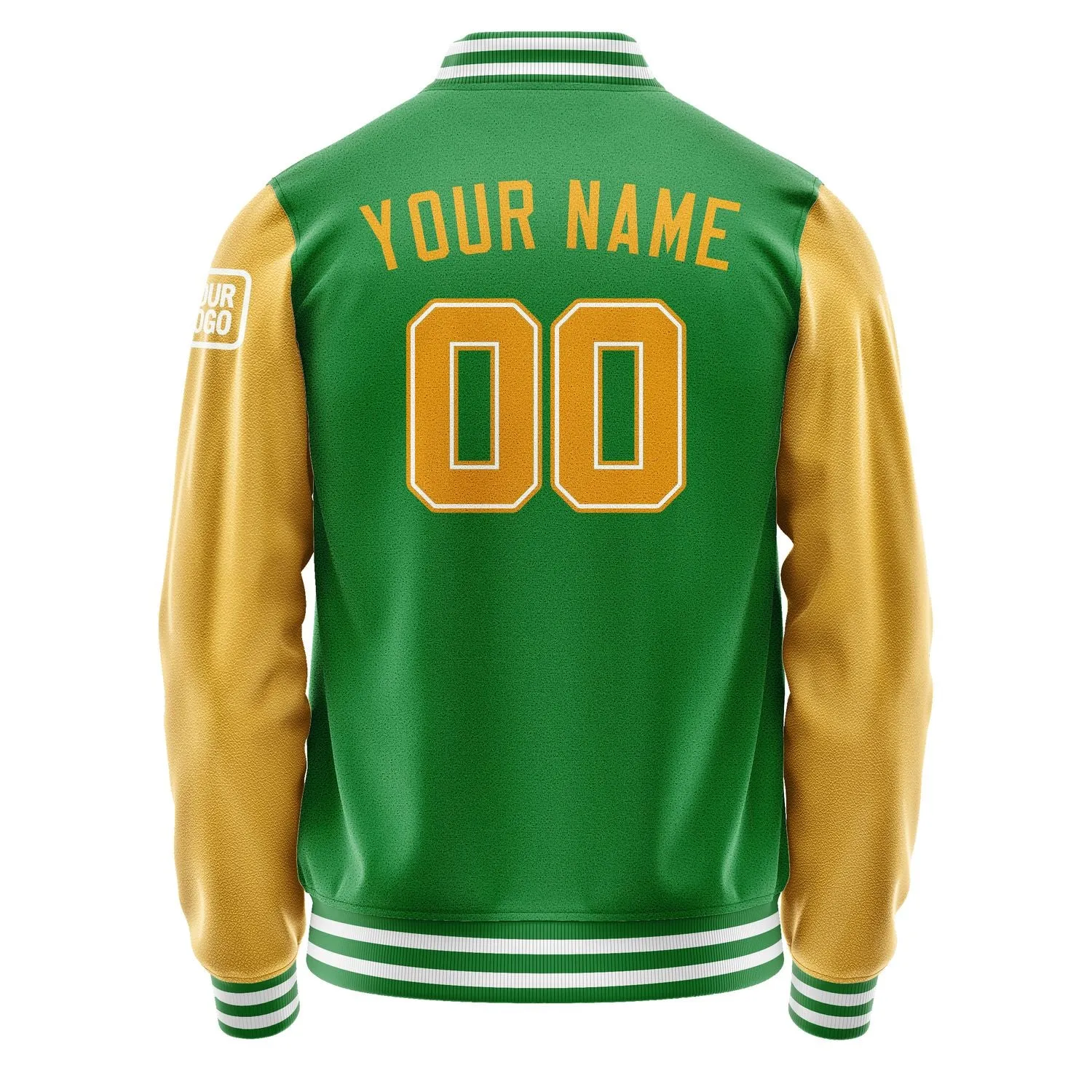 Custom Emerald Green Yellow Jacket sold by Tailorly product image thumbnail 3