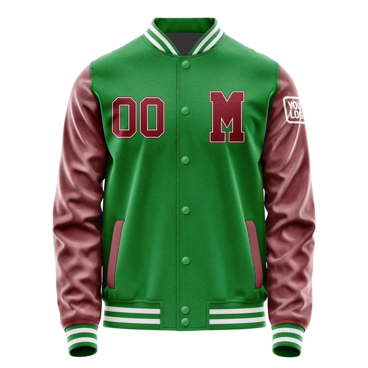 Custom Emerald Green Crimson Red Jacket sold by Tailorly product image thumbnail 4