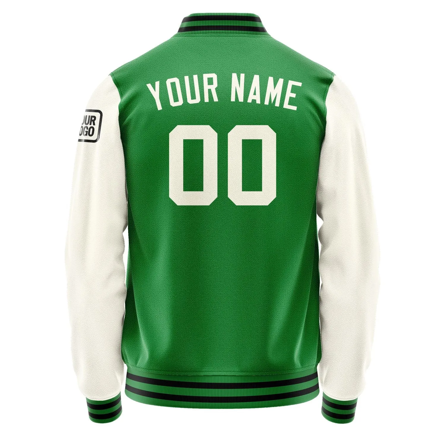 Custom Emerald Green Cream Jacket sold by Tailorly product image thumbnail 3