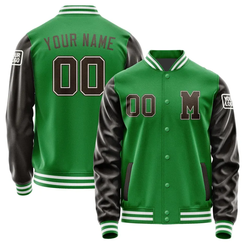 Custom Emerald Green Brown Jacket sold by Tailorly