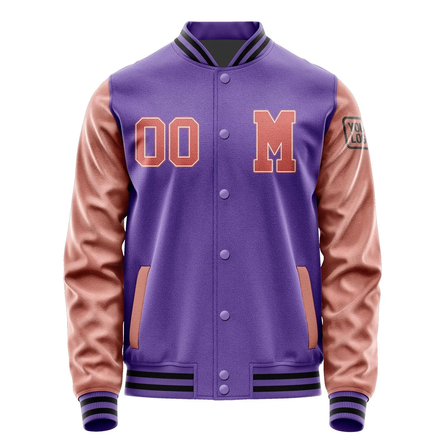 Custom Light Purple Copper Rose Jacket sold by Tailorly product image thumbnail 4