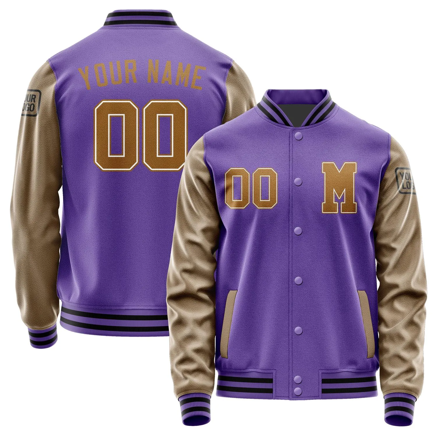Custom Light Purple Khaki Jacket sold by Tailorly