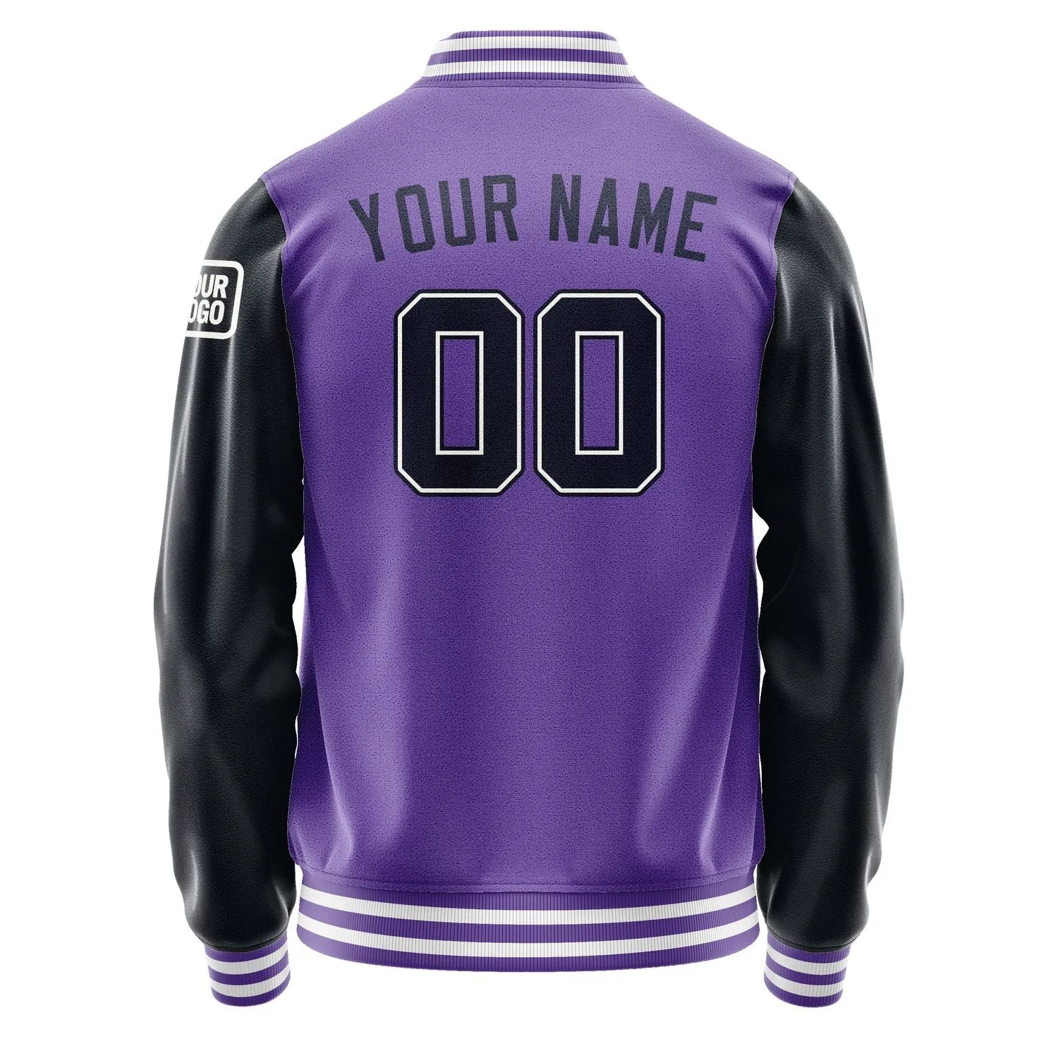 Custom Light Purple Navy Jacket sold by Tailorly product image thumbnail 3