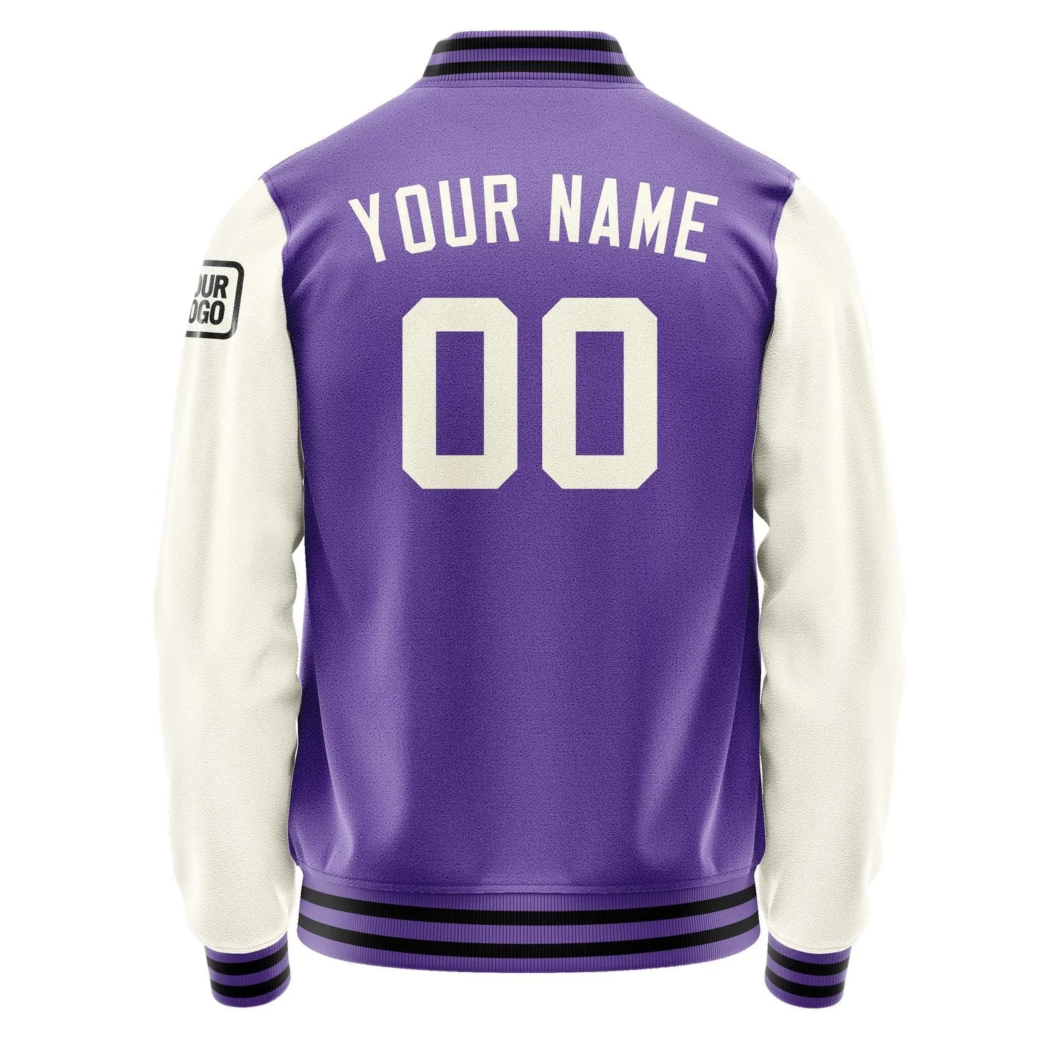 Custom Light Purple Cream Jacket sold by Tailorly product image thumbnail 3