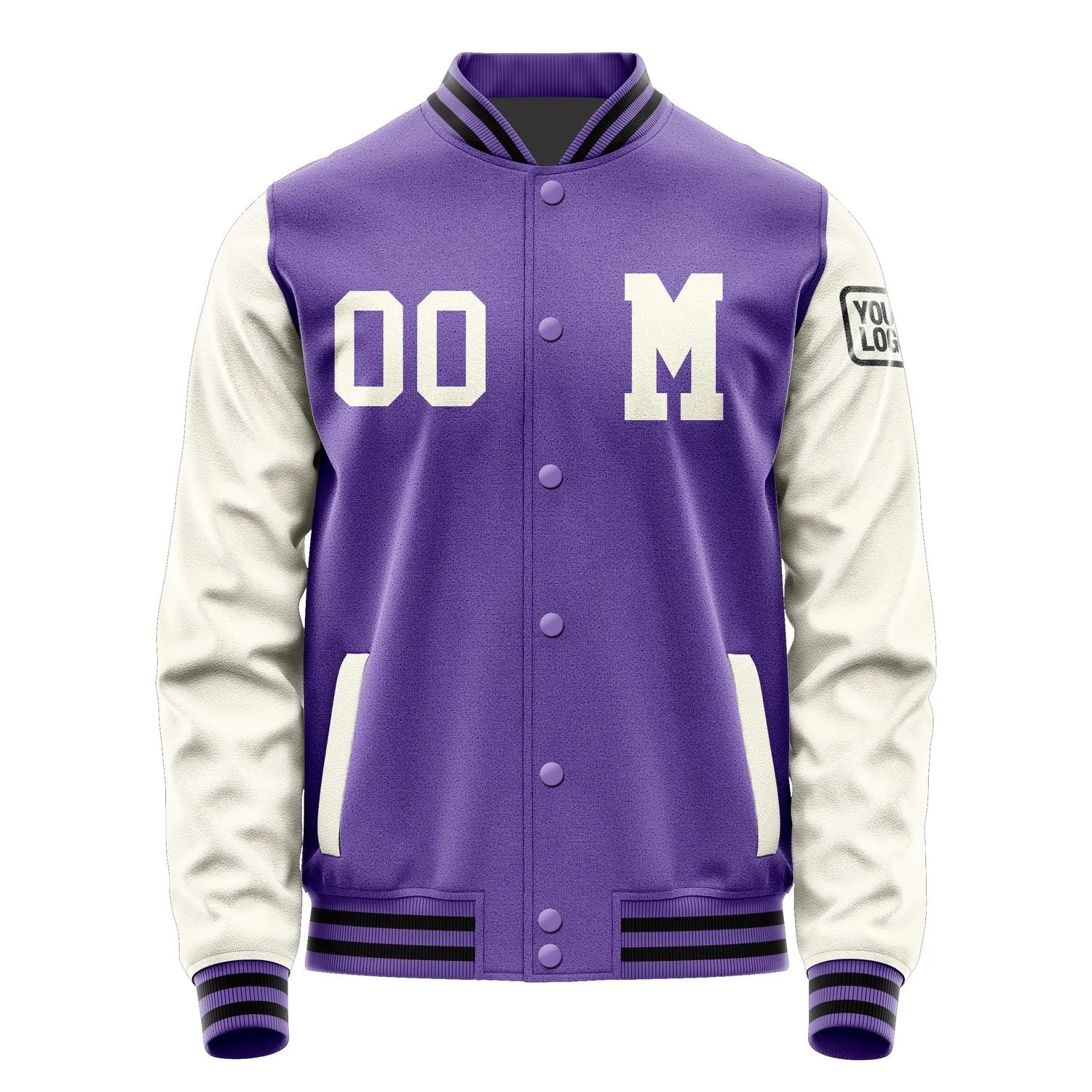 Custom Light Purple Cream Jacket sold by Tailorly product image thumbnail 4