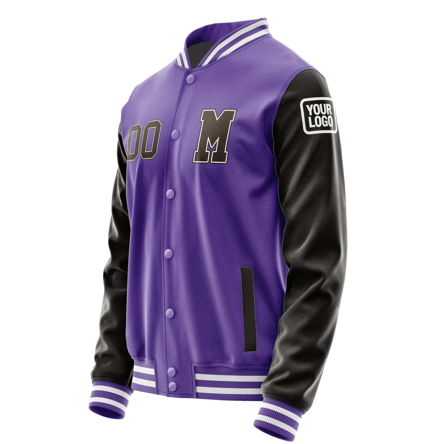 Custom Light Purple Brown Jacket sold by Tailorly product image thumbnail 2