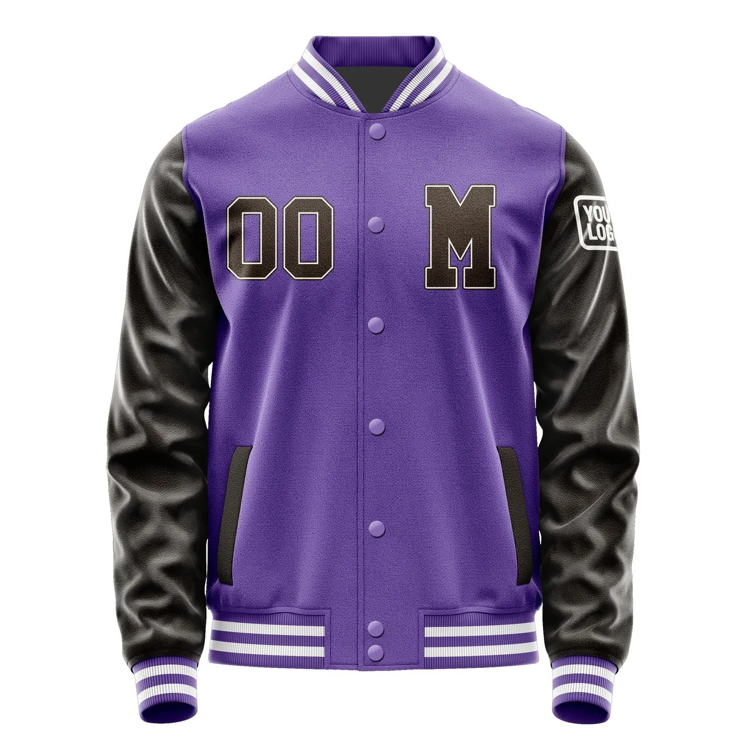 Custom Light Purple Brown Jacket sold by Tailorly product image thumbnail 4