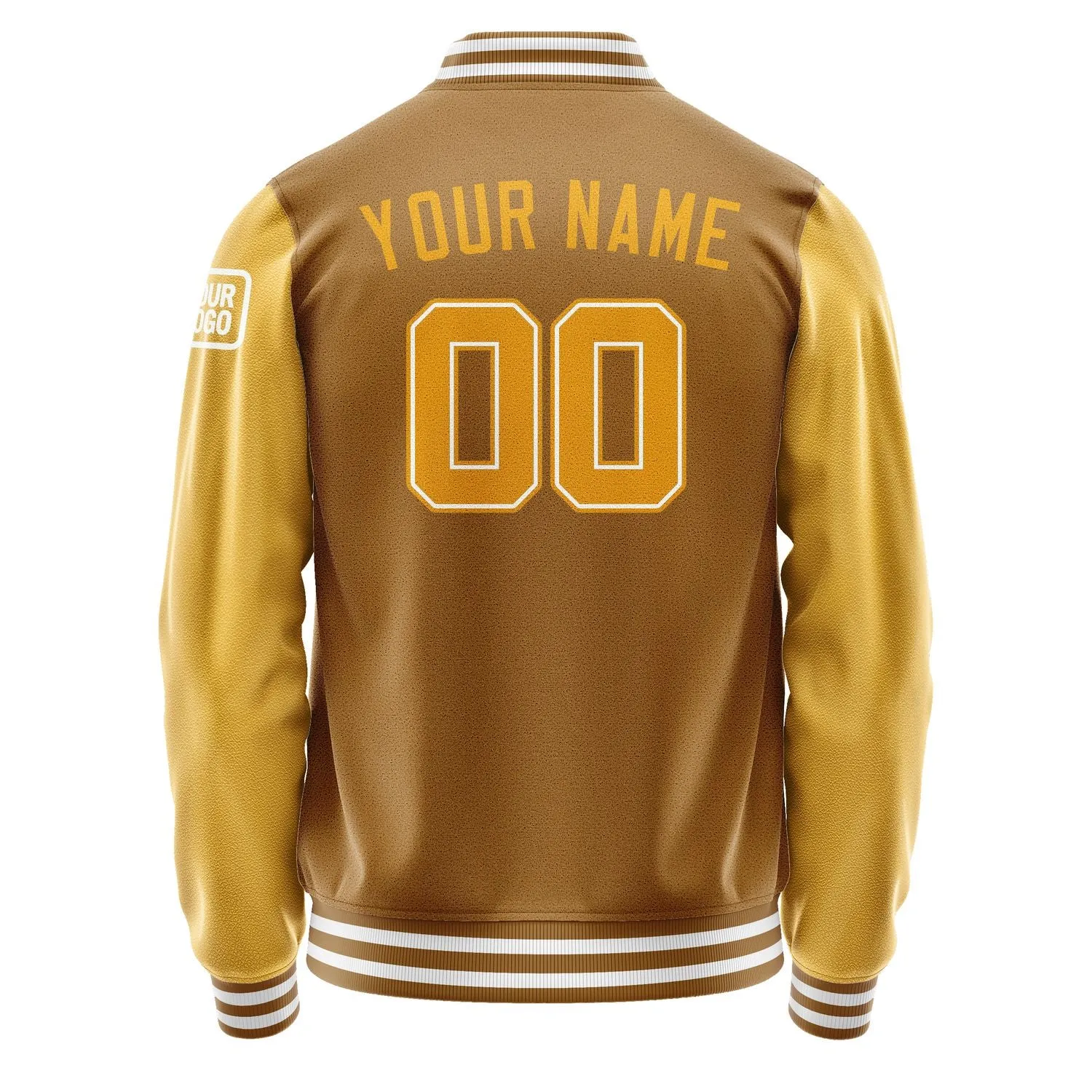 Custom Khaki Yellow Jacket sold by Tailorly product image thumbnail 3
