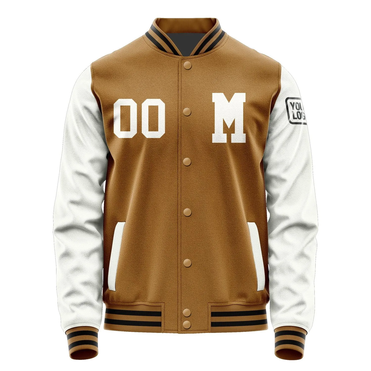 Custom Khaki White Jacket sold by Tailorly product image thumbnail 4