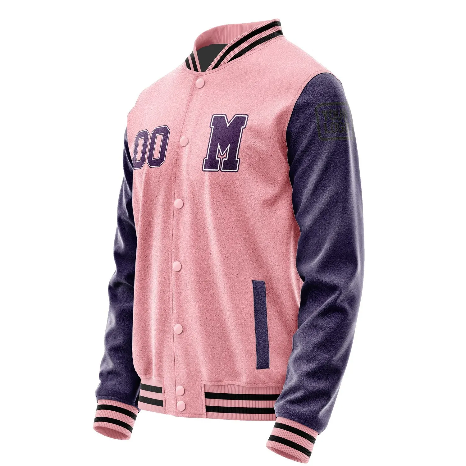 Custom Light Pink Purple Jacket sold by Tailorly product image thumbnail 2