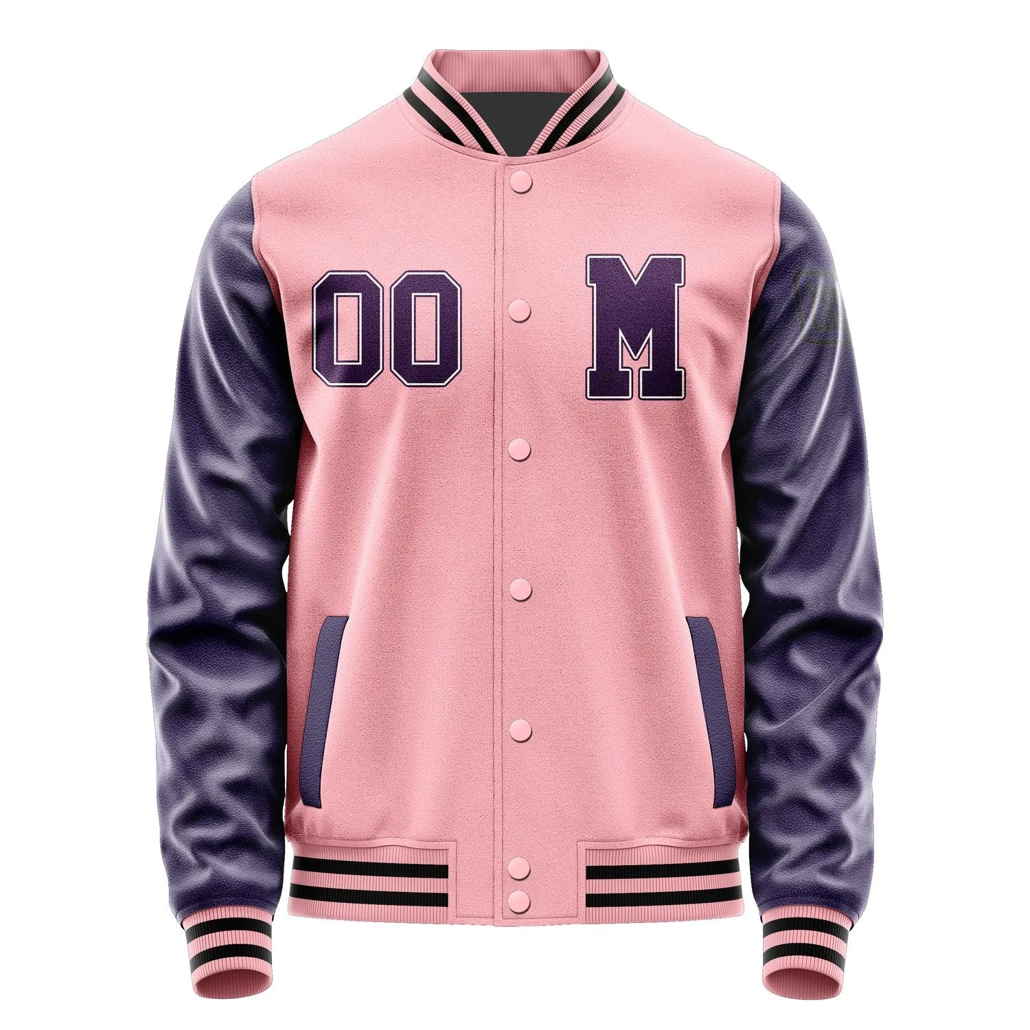 Custom Light Pink Purple Jacket sold by Tailorly product image thumbnail 4