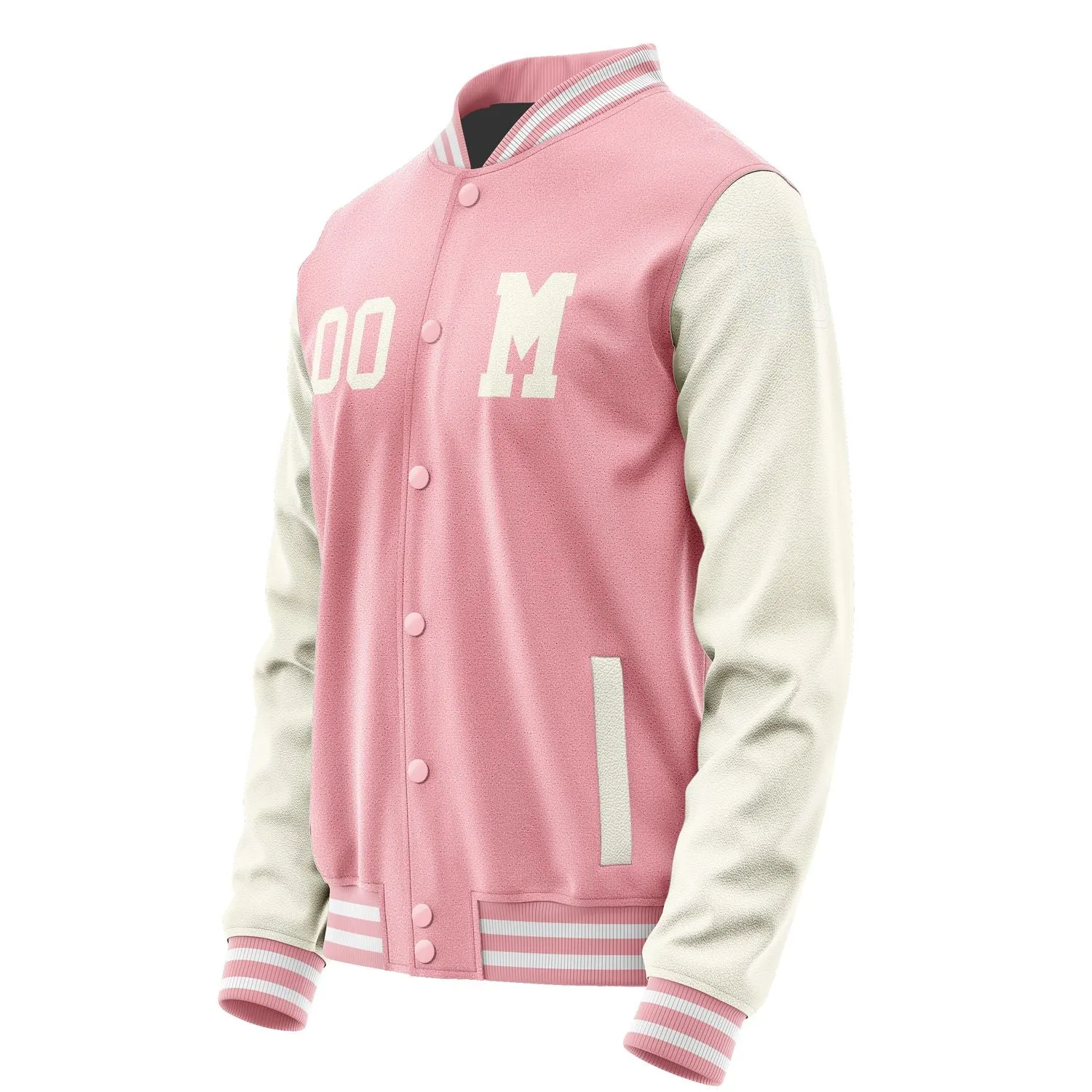 Custom Light Pink Cream Jacket sold by Tailorly product image thumbnail 2