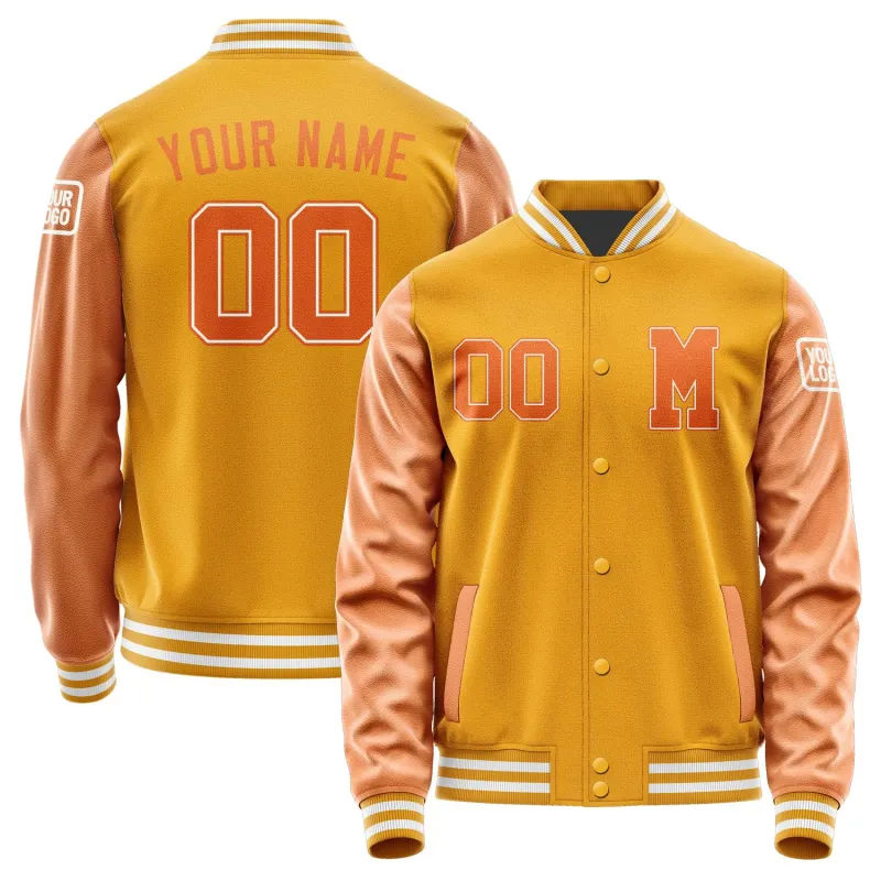 Custom Yellow Orange Jacket made by Tailorly
