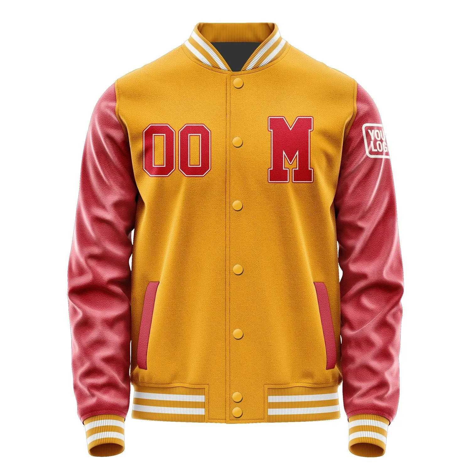 Custom Yellow Red Jacket sold by Tailorly product image thumbnail 4