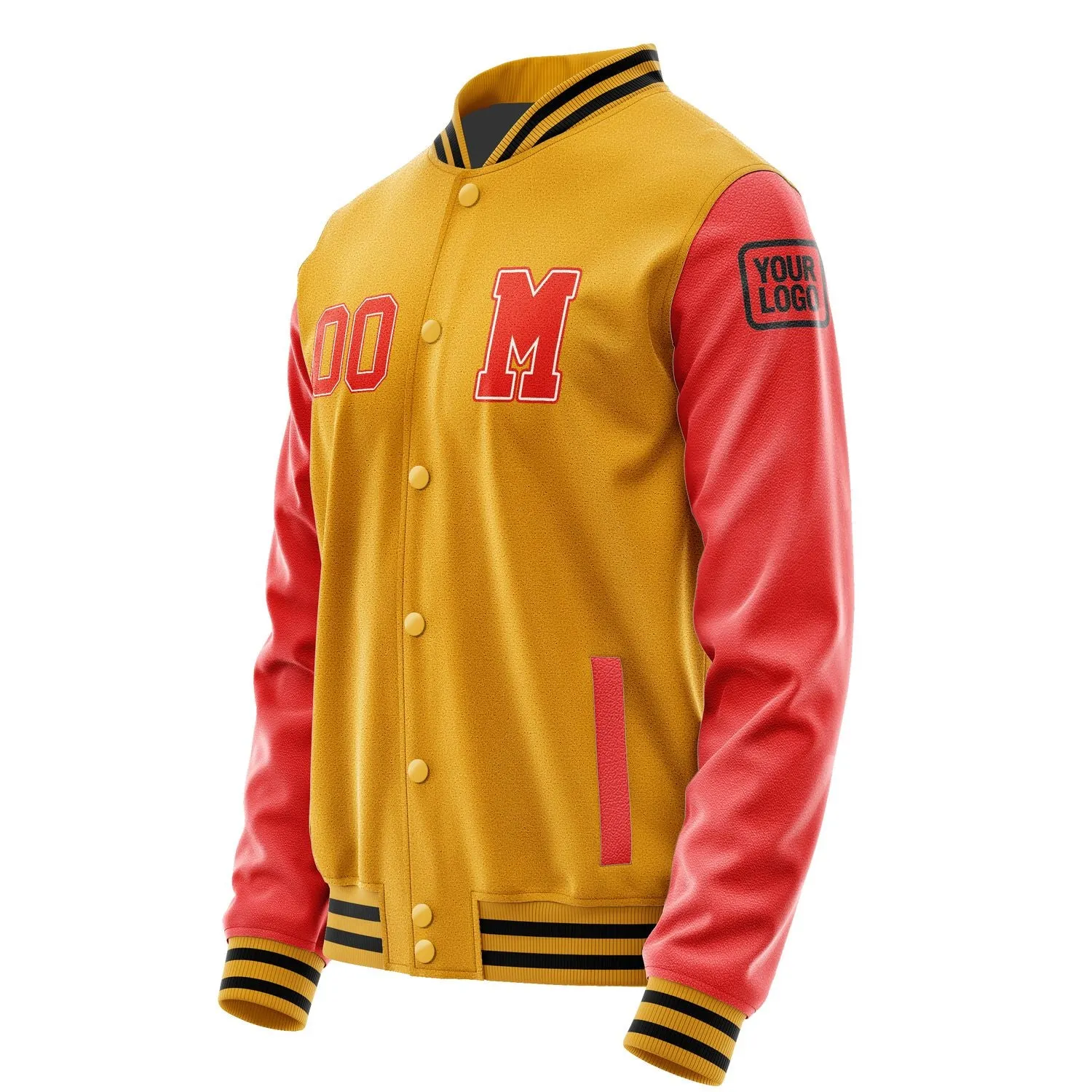 Custom Yellow Orange Red Jacket sold by Tailorly product image thumbnail 2