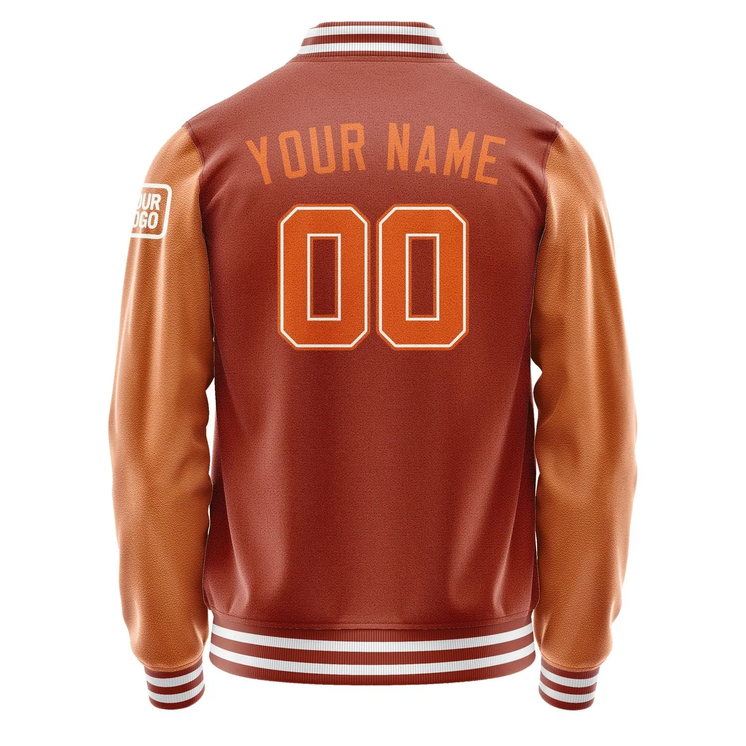 Custom Coral Red Orange Jacket sold by Tailorly product image thumbnail 3