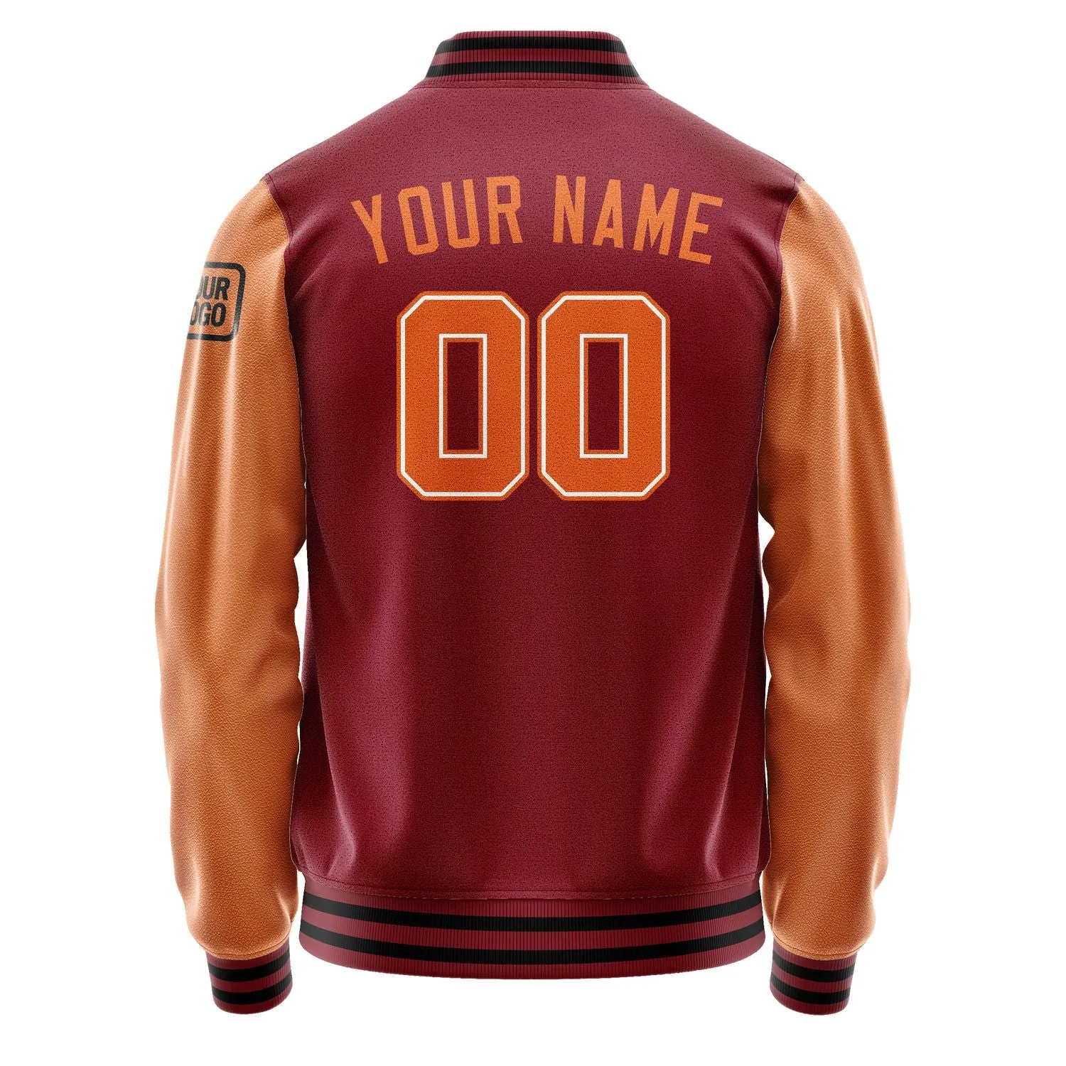 Custom Crimson Red Orange Jacket sold by Tailorly product image thumbnail 3