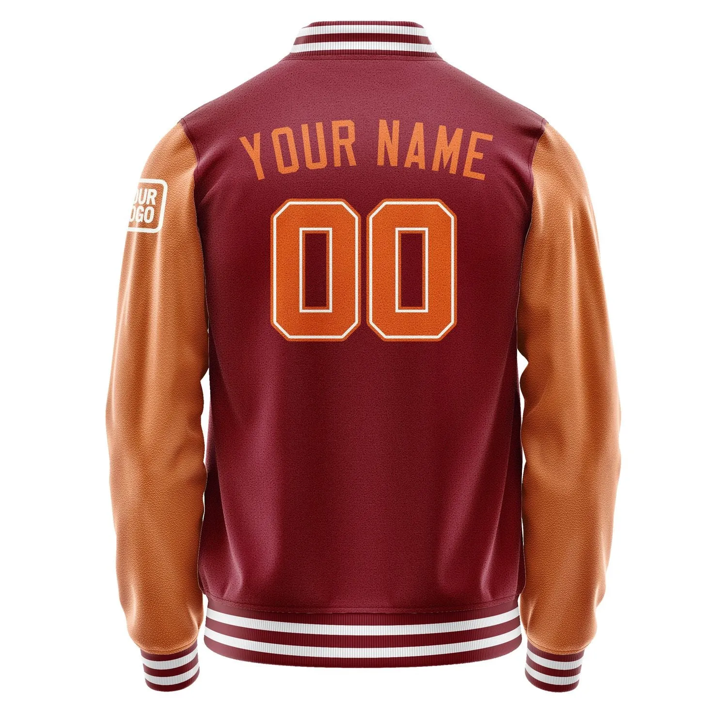 Custom Crimson Red Orange Jacket sold by Tailorly product image thumbnail 3
