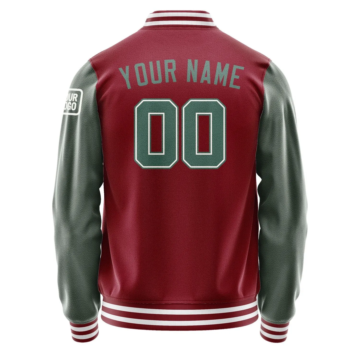 Custom Crimson Red Blue Green Jacket sold by Tailorly product image thumbnail 3