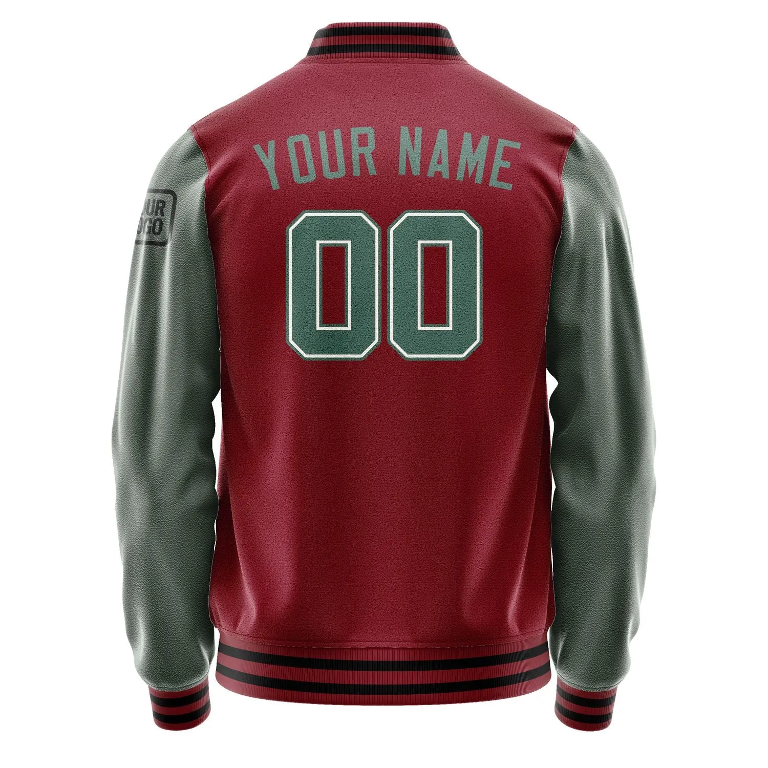 Custom Crimson Red Blue Green Jacket sold by Tailorly product image thumbnail 3