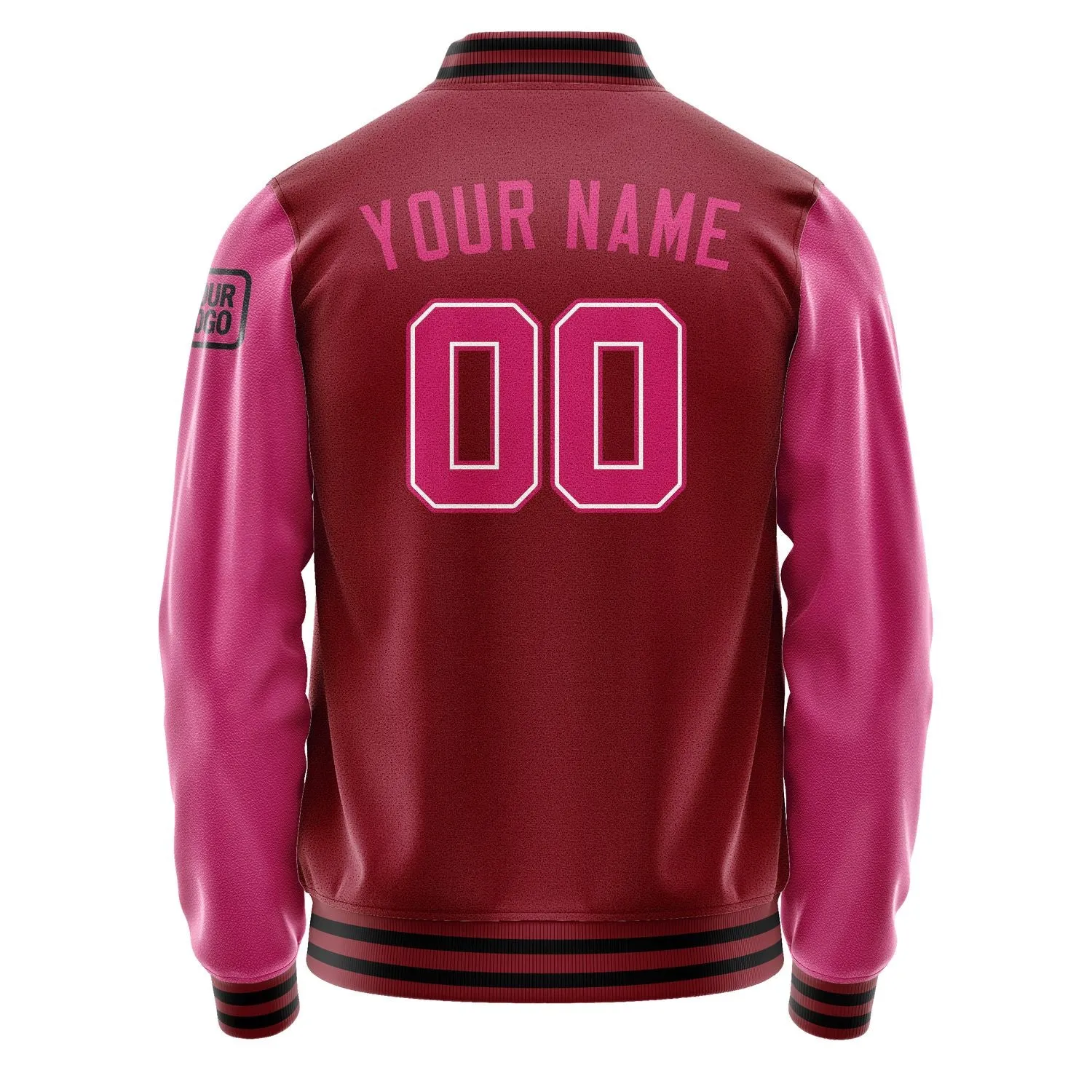 Custom Crimson Red Pink Jacket sold by Tailorly product image thumbnail 3