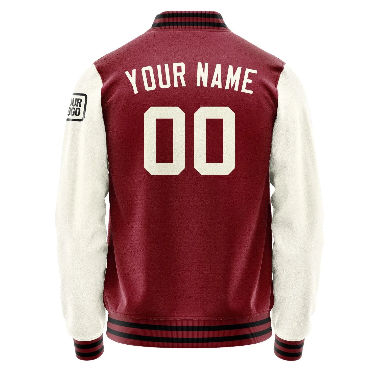 Custom Crimson Red Cream Jacket sold by Tailorly product image thumbnail 3