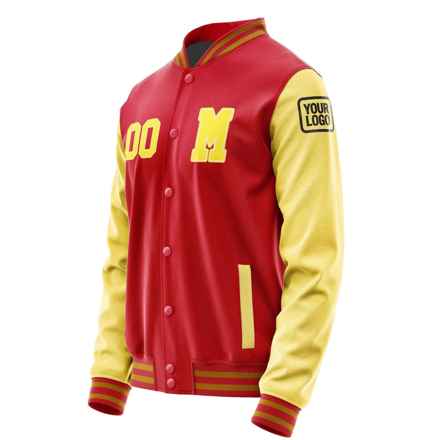 Custom Red Light Yellow Jacket sold by Tailorly product image thumbnail 2