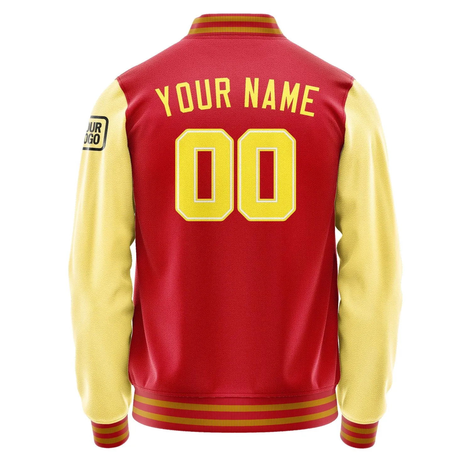 Custom Red Light Yellow Jacket sold by Tailorly product image thumbnail 3