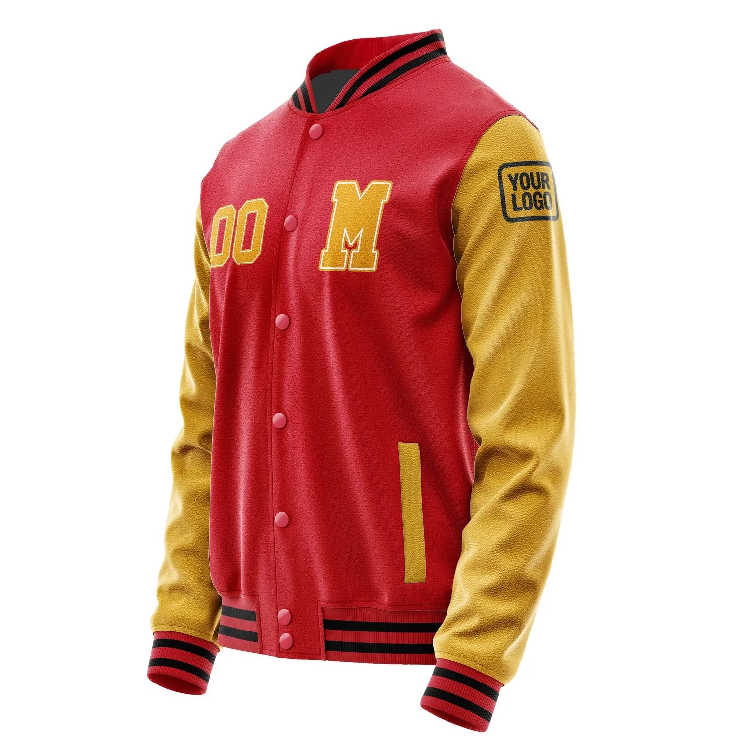 Custom Red Yellow Jacket sold by Tailorly product image thumbnail 2